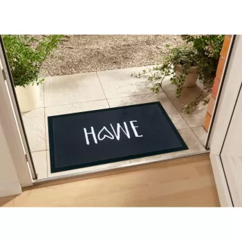 Covoras intrare Ragami Maison, 45x75 cm, negru imagine