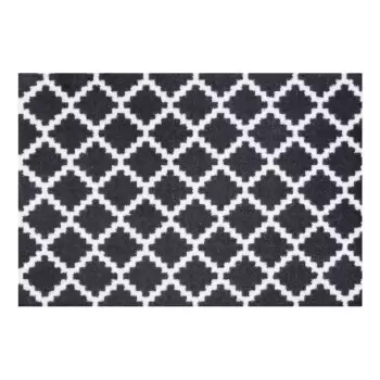 Covoras intrare Zala Living Elegance, 50 x 70 cm, negru-alb imagine