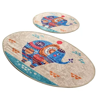 Covorase de baie 2 buc. 60x100 cm Etnic - Foutastic imagine