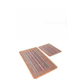 Covorase de baie 2 buc. din catifea 60x100 cm - Mila Home imagine