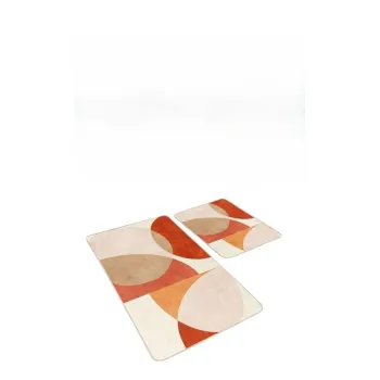 Covorase de baie 2 buc. din catifea 60x100 cm - Mila Home imagine