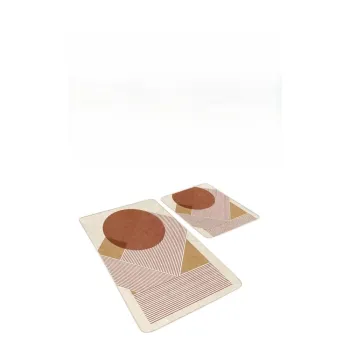 Covorase de baie 2 buc. din catifea 60x100 cm - Mila Home imagine