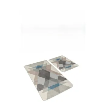 Covorase de baie 2 buc. din catifea 60x100 cm - Mila Home imagine