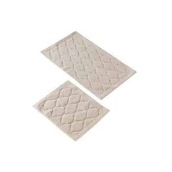 Covorase de baie bej 2 buc. 100x60 cm Dante - Foutastic imagine