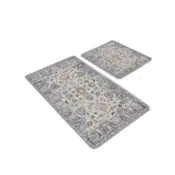 Covorase de baie gri 2 buc. 60x100 cm - Mila Home imagine