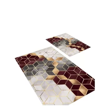 Covorase de baie in set de 2 buc. Optic2 - Mila Home imagine