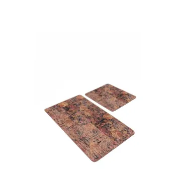 Covorase de baie maro 2 buc. din catifea 60x100 cm - Mila Home imagine