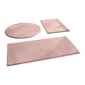 Covorase de baie roz 3 buc. 50x90 cm - Mila Home imagine