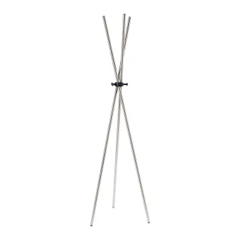 Cuier argintiu din otel Darwin - White Label imagine