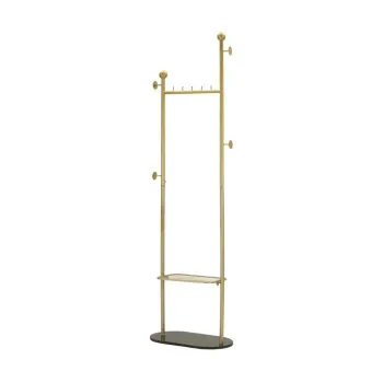 Cuier auriu din metal 48x178 cm Olaf - Mauro Ferretti imagine