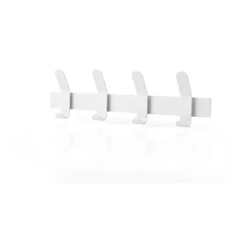 Cuier de perete alb din metal A-Rack - Zone imagine