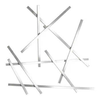 Cuier de perete argintiu din metal Matches - Spinder Design imagine