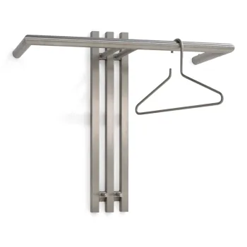 Cuier de perete argintiu din metal Senza - Spinder Design imagine