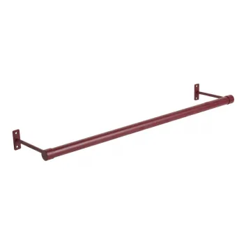 Cuier de perete burgundy din otel inoxidabil 90 cm Hang-It - Mette Ditmer Denmark imagine