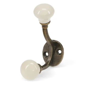 Cuier de perete crem din metal 3 cm - Rex London imagine