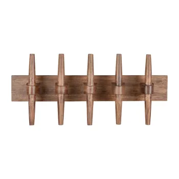 Cuier de perete in culoare naturala din lemn de mango Jakub - Dutchbone imagine