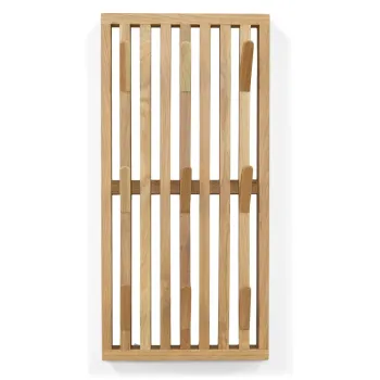 Cuier de perete in culoare naturala din lemn de stejar Parco - Spinder Design imagine