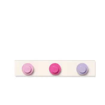 Cuier de perete LEGO(R), roz-gri imagine