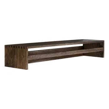 Cuier de perete maro cu raft din lemn de stejar 60 cm Showcase - Mette Ditmer Denmark imagine