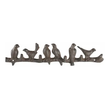 Cuier de perete maro din metal - Esschert Design imagine