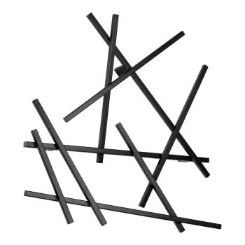 Cuier de perete negru din metal Matches - Spinder Design imagine