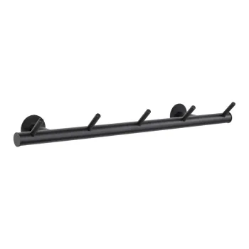 Cuier de perete negru din metal Odin - Spinder Design imagine