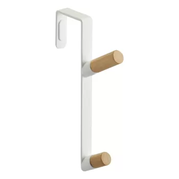 Cuier de usa alb-natural din metal 1,5 cm Tower - YAMAZAKI imagine