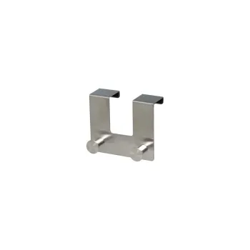 Cuier de usa argintiu mat din metal 13 cm - Casa Seleccion imagine