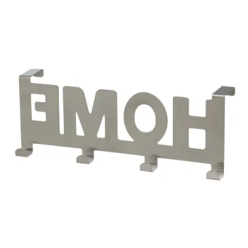 Cuier de usa argintiu mat din metal 32 cm Home - Casa Seleccion imagine