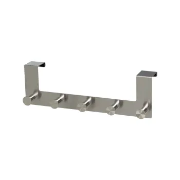 Cuier de usa argintiu mat din metal 35 cm - Casa Seleccion imagine