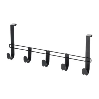 Cuier de usa negru din metal 38 cm Lava - Metaltex imagine