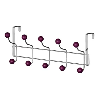 Cuier de usa rosu-argintiu din metal 41 cm - Premier Housewares imagine