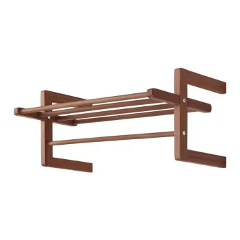 Cuier in culoare naturala inchisa din lemn de pin 70x30 cm Eddison - Jotex imagine