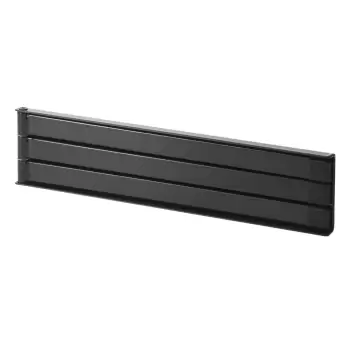 Cuier magnetic reglabil pentru prosoape de bucatarie YAMAZAKI Tower, negru imagine