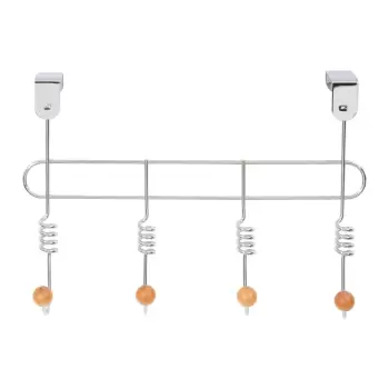 Cuier pentru usa cu 4 carlige Compactor Spirale imagine