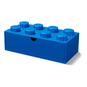 Cutie cu sertar pentru birou LEGO(R), 31 x 16 cm, albastru imagine