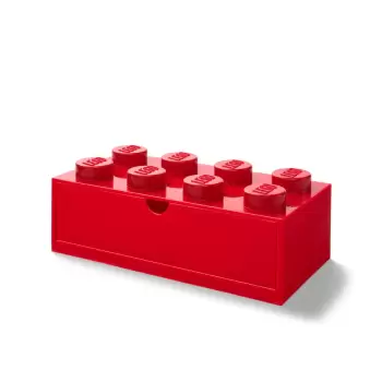 Cutie cu sertar pentru birou LEGO(R), 31 x 16 cm, rosu imagine