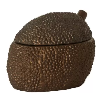 Cutie de depozitare din ceramica cu capac/decorativa Durio - Light & Living imagine