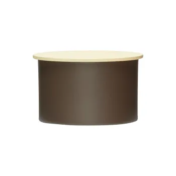 Cutie de depozitare din metal cu capac/decorativa District - Hubsch imagine