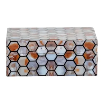 Cutie de depozitare din polirasina decorativa 13x10x5 cm Domino - Bloomingville imagine