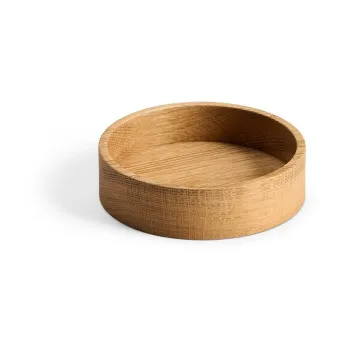 Cutie de depozitare in culoare naturala din lemn decorativa o 11x3 cm Circle S - LIND DNA imagine