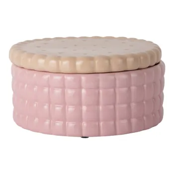 Cutie de depozitare roz-deschis din ceramica decorativa o 20x10 cm Biscuit Box - PT LIVING imagine