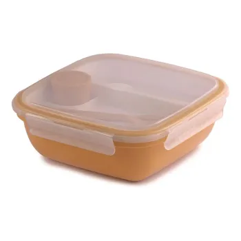 Cutie pentru pranz cu tacamuri, compartimentata Fresh - Snips imagine