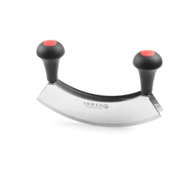 Cutit semiluna cu lama dubla din otel inoxidabil Hendi imagine