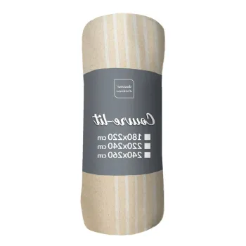 Cuvertura bej 240x260 cm Adele - douceur d'interieur imagine