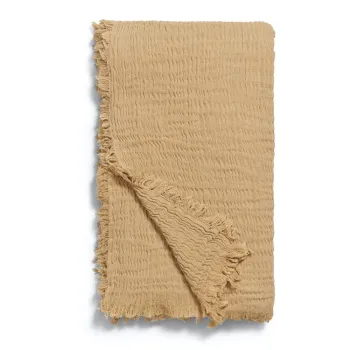 Cuvertura bej pentru pat dublu 240x260 cm Reloved - JUNA imagine