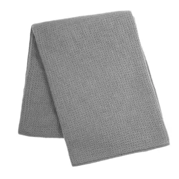 Cuvertura de pat Tiseco Home Studio Mini Waffle, 130 x 170 cm, gri imagine