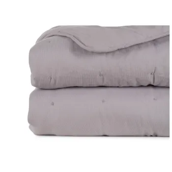 Cuvertura gri matlasata 180x260 cm - Ixia imagine