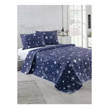 Cuvertura matlasata cu 2 fete de perna Polle, 200 x 220 cm imagine