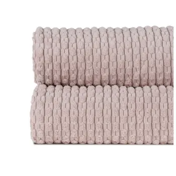 Cuvertura roz matlasata 180x260 cm - Ixia imagine